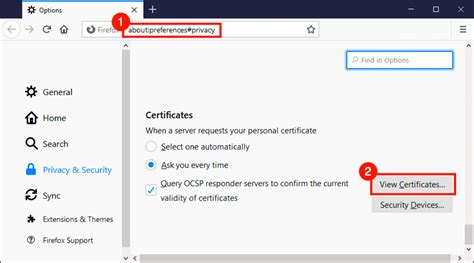 firefox client certificate smart card|web browser authentication certificate.